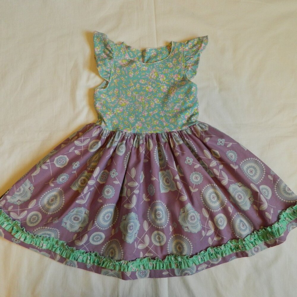 Matilda Jane Platinum Tank Dress size 8